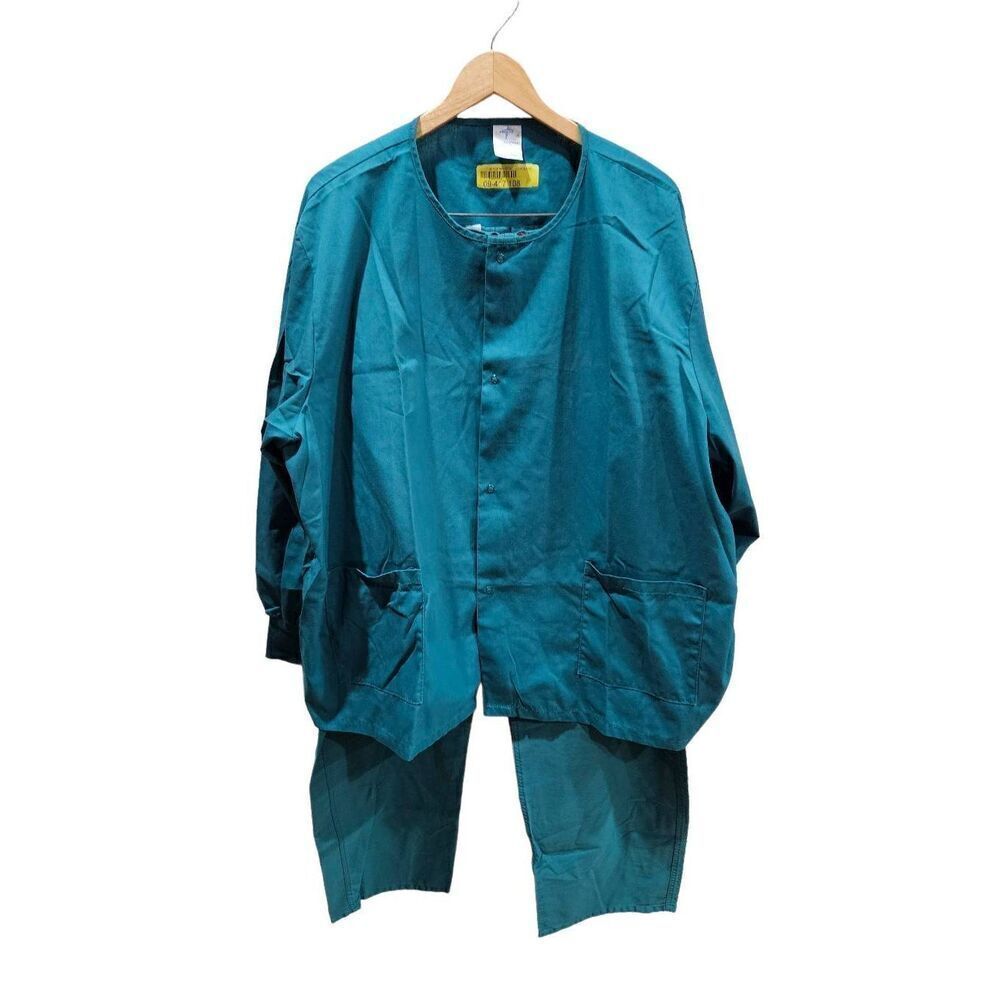 Medline XXXL scrub set 32 green